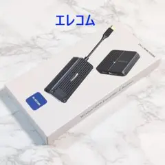 希少 遮断ボタン搭載 エレコム ワイヤレスHDMI送受信機 USB Type-C