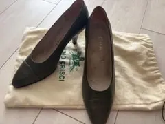 CHANEL パンプス オリーブ系 リザードスキンのサムネイル