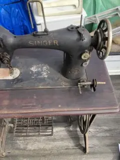 SINGER アンティークミシン 激レア品！超希少品！超弩級ミシン SINGER 145A404 ハンドルミシン