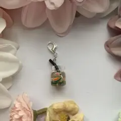 ミニチュア瓶チャーム カラフル　2