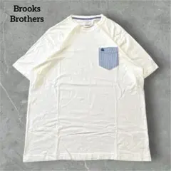 Brooks Brothers 1818 ワンポイント　ロゴ　刺繍　Tシャツのサムネイル