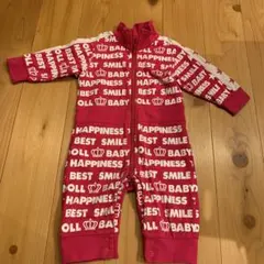 【美品】ジャンプスーツ カバーオール ロンパース　ベビードール