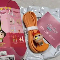 POPMART パワーパフガールズ　パワパフ　バニーブロッサム　タイプCケーブル