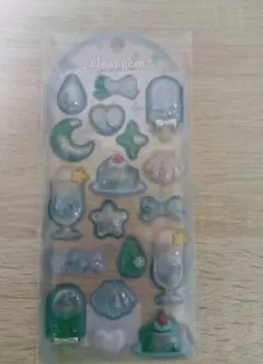 クリアジェムステッカー ミント
