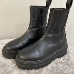 AZUL BY MOUSSY トラックソールサイドゴアブーツ Sサイズ