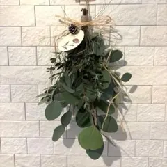 ユーカリとオリーブのナチュラルスワッグ