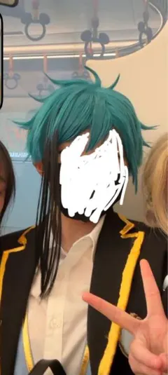 ツイステッドワンダーランド ジェイド・リーチ ウィッグ