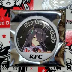ウマ娘ケンタッキーコラボ 缶バッチ マンハッタンカフェ