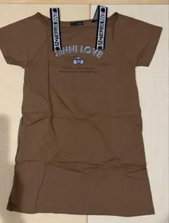 JENNI LOVE 半袖ワンピース ブラウン 140cm