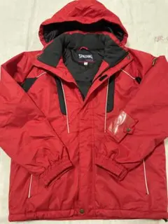お値下げ美品SPALDING レッド スノーボードジャケット160