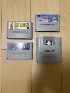 スーパーファミコン ゲーム4本セット