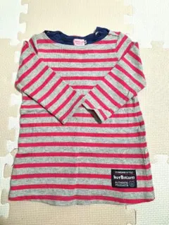 ホットビスケッツ ミキハウス　ストライプ　カットソー　トレーナー　80