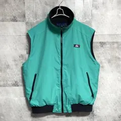 80s WOOLRICH ウールリッチ ウォームアップベスト 裏地フリース