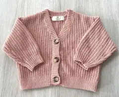 H&M ベビー カーディガン ピンク 90cm