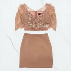 ROBE de FLEURS ローブドフルール セットアップドレス GL3135