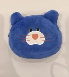 mojojojo フェイスポーチ 青ねこ