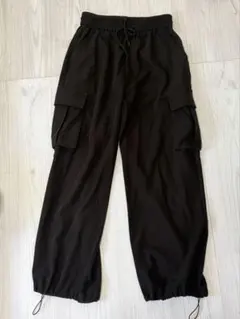 SHEIN ブラックカーゴパンツ