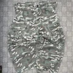 ミリタリー　カーゴパンツ　迷彩　リアルツリー