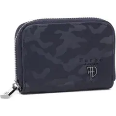 フルボデザイン 財布 ジップ式小銭入れ カモフラージュ FRB135 ネイビーのサムネイル