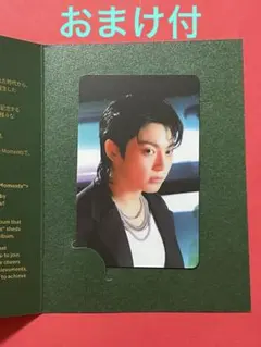 ●BTS ジョングク　GOLDEN 展示会　入場特典　トレカ　①