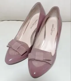 極美品 JILLSTUART ジルスチュアート パンプス ピンク 24.5cmのサムネイル