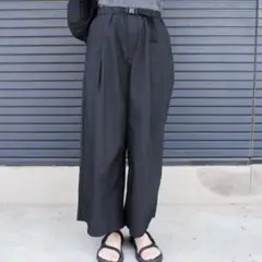 無印良品 ワイドパンツ
