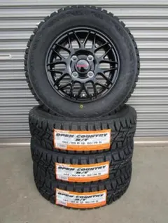 送料込☆新品ヨコハマMT☆145/80R12☆3.5J+43/100-4☆軽トラ - メルカリ