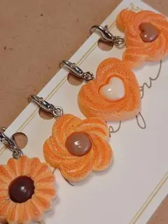 115 フェイクフード デコパーツ ハンドメイドチャーム 4個