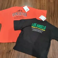 pairmanon STREET バックプリントTシャツ 100cm