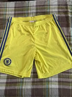 adidas チェルシーサッカーショートパンツ　ゲームパンツ　Oサイズ
