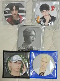 INI 池﨑理人　缶バッジセット