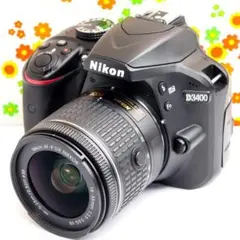 Nikon D3400 ☆初心者向け一眼レフ☆軽量＆高画質！☆スマホに転送可のサムネイル