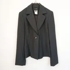 iCB アイシービー テーラードジャケット グレー 7号(S) 日本製