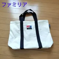 新品　ファミリア　トートバッグ　キャンバス バッグ　かばん　手提げ　くまのサムネイル