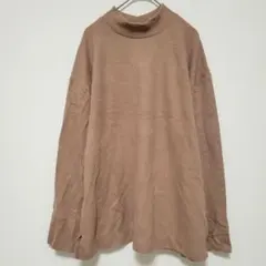 美品❣️オールドネイビー レディース 長袖 モックネック カットソー【S】茶色のサムネイル