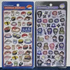正規品　ボンボンドロップシール　和柄　忍者　お寿司