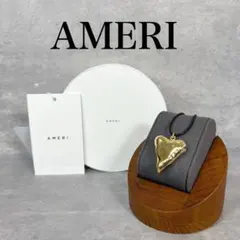 AMERI NICKEL HEART MOTIF ハートネックレス ゴールド