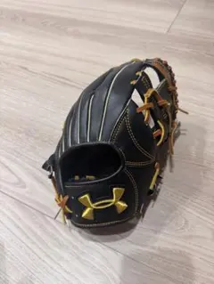 Under Armour 硬式野球グローブ 黒/金 新品未使用 硬式 グラブ UA DL 内野 アンダーアーマー(UNDER ARMOUR) 【野球