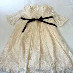 美品キャサリンコテージレース ワンピース140サイズ