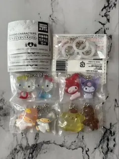 【全4種】サンリオキャラクターズなかよしドロップチャーム （パーツ付き）
