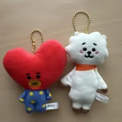BT21 RJ TATA マスコット ぬいぐるみ マスコットのサムネイル