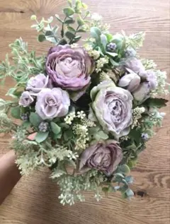 【アンティークローズ】ブーケ、ブートニア