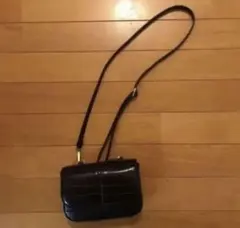 ニコアンド　ミニウェストショルダーバッグクロコ