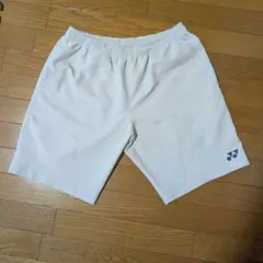 YONEX（ヨネックス）白　メンズ　L バドミントン ハーフパンツ