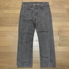 UNIQLO.ユニクロ.UJ.ストレートデニム.ダークグレー.34