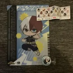 くら寿司 ヒロアカ ビッくらポン 轟焦凍 マルチシート オリジナル缶バッチ