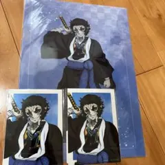 アニプレックスオンラインくじ 獪岳 猗窩座E賞 ブロマイド2枚