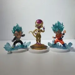 孫悟空、ベジータ、フリーザ フィギュア3体セット