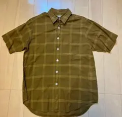 スティブンアラン 半袖チェクシャツ