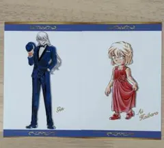 名探偵コナン 30周年記念 コナン展 ポストカード ジン 灰原哀